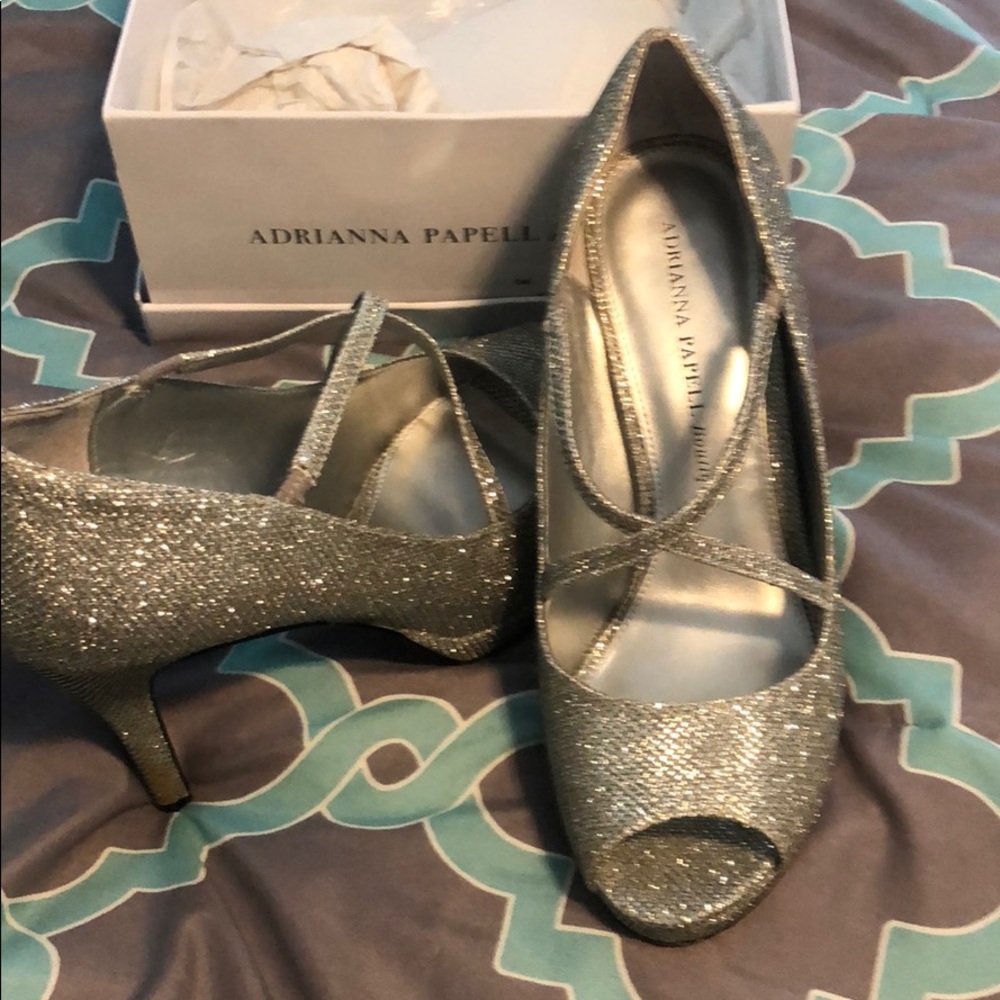 Adrianna Papell Sparkly Heels